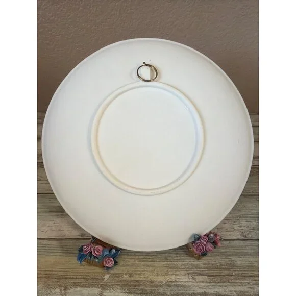 San Francisco Music Box Co Horse Carousel Plate Music Box w/Stand NEW Rare/HTF - Picture 9 of 17